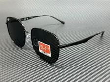 RAY BAN RB3713D 002 87 Black Grey Unisex 57 mm Sunglasses