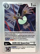 Digimon Digital Hazard ADR-02 Searcher EX2-046 C NM/M