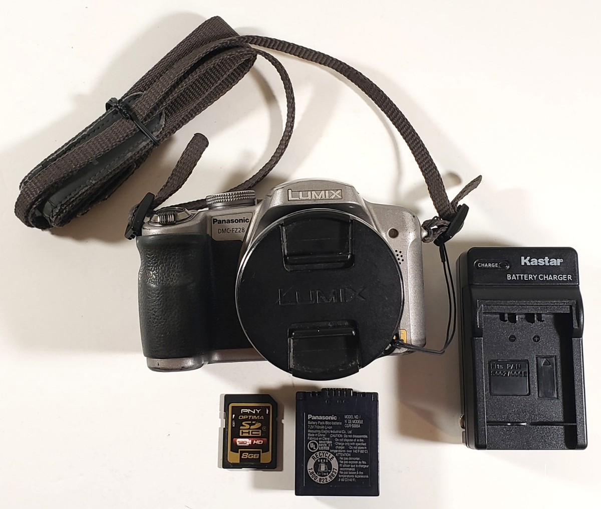 Panasonic LUMIX DMC-FZ28 10.1MP Digital Camera - Black for sale