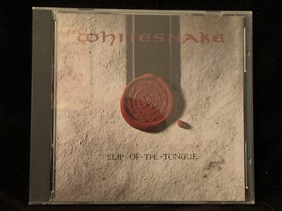 WHITESNAKE - Slip of the Tongue (CD, 1989, Geffen) - DADC NO IFPI