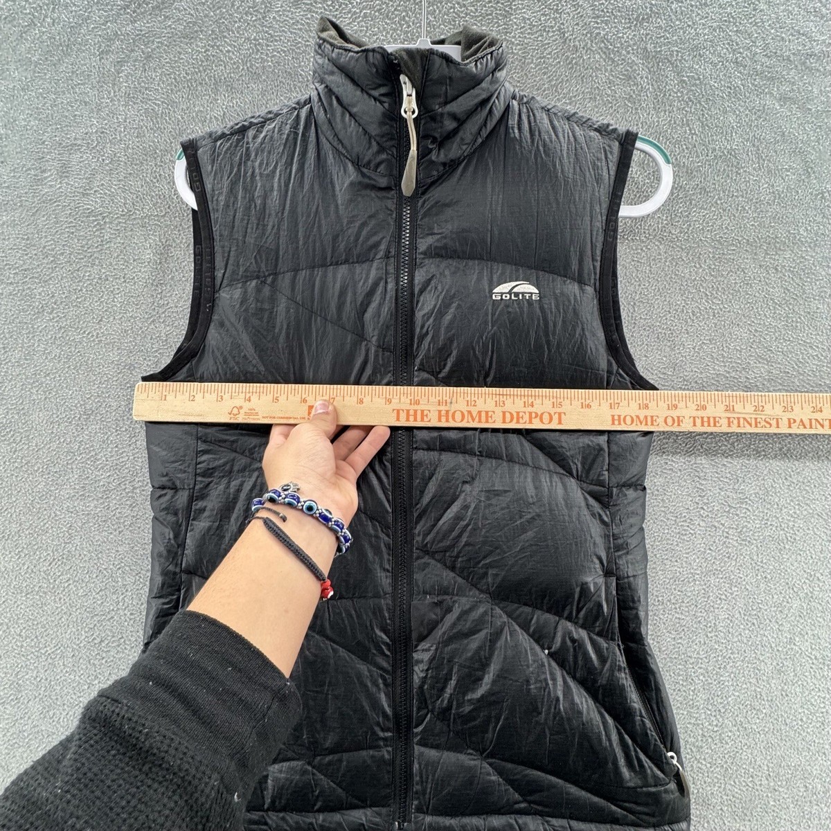 Golite DOZE 20°F 600 Fill  Down golite womens size s black goose down fill full zip puffer vest