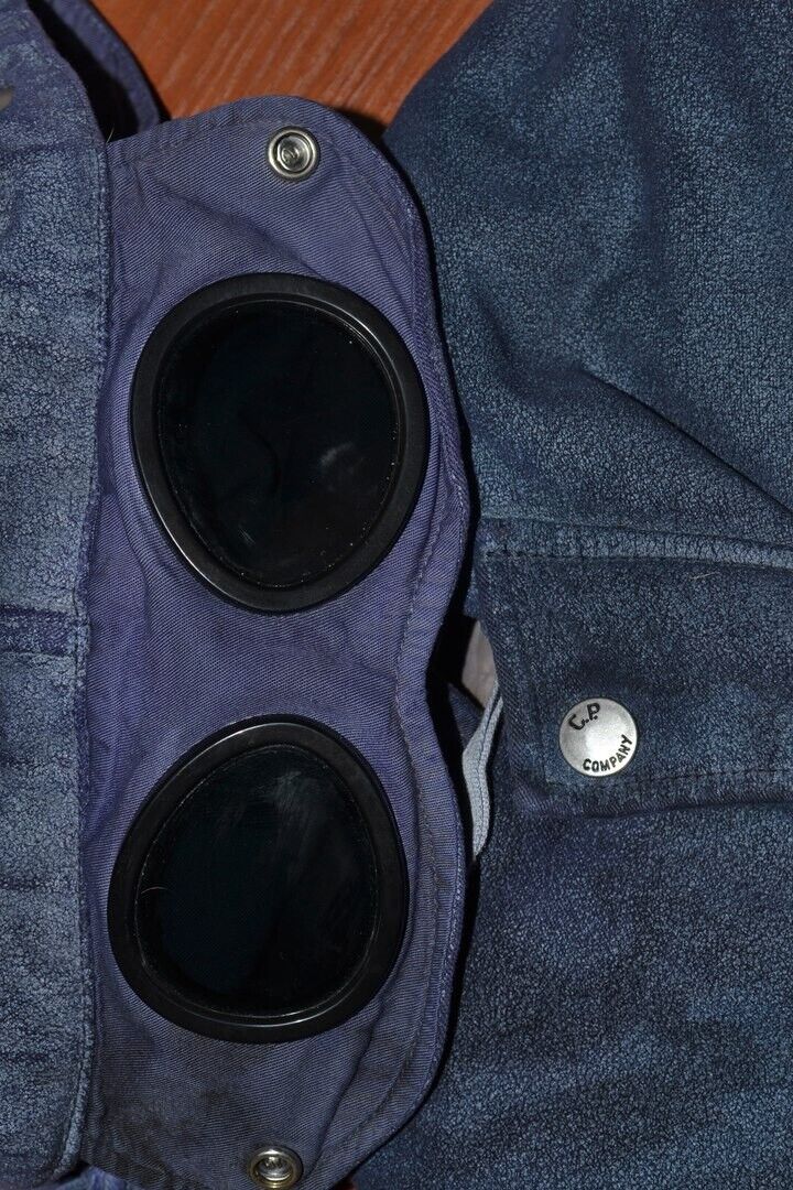 Vintage C.P. Company Goggle Jacket Zip Coat Garment Dyed Vintage C.P. Company Goggle Jacket Zip Coat Garment Dyed