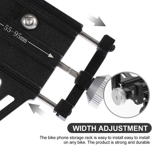 Bike Phone Bracket Bicycle Holder Miss Mobile for Cell Aluminum Alloy Stand - 第 11/12 張圖片