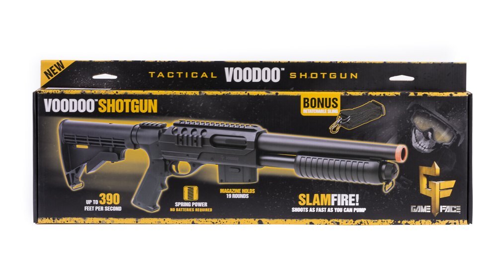 (gamon　unwound) Crosman ASGM47 Voodoo Spring Power 6mm Airsoft Shotgun for