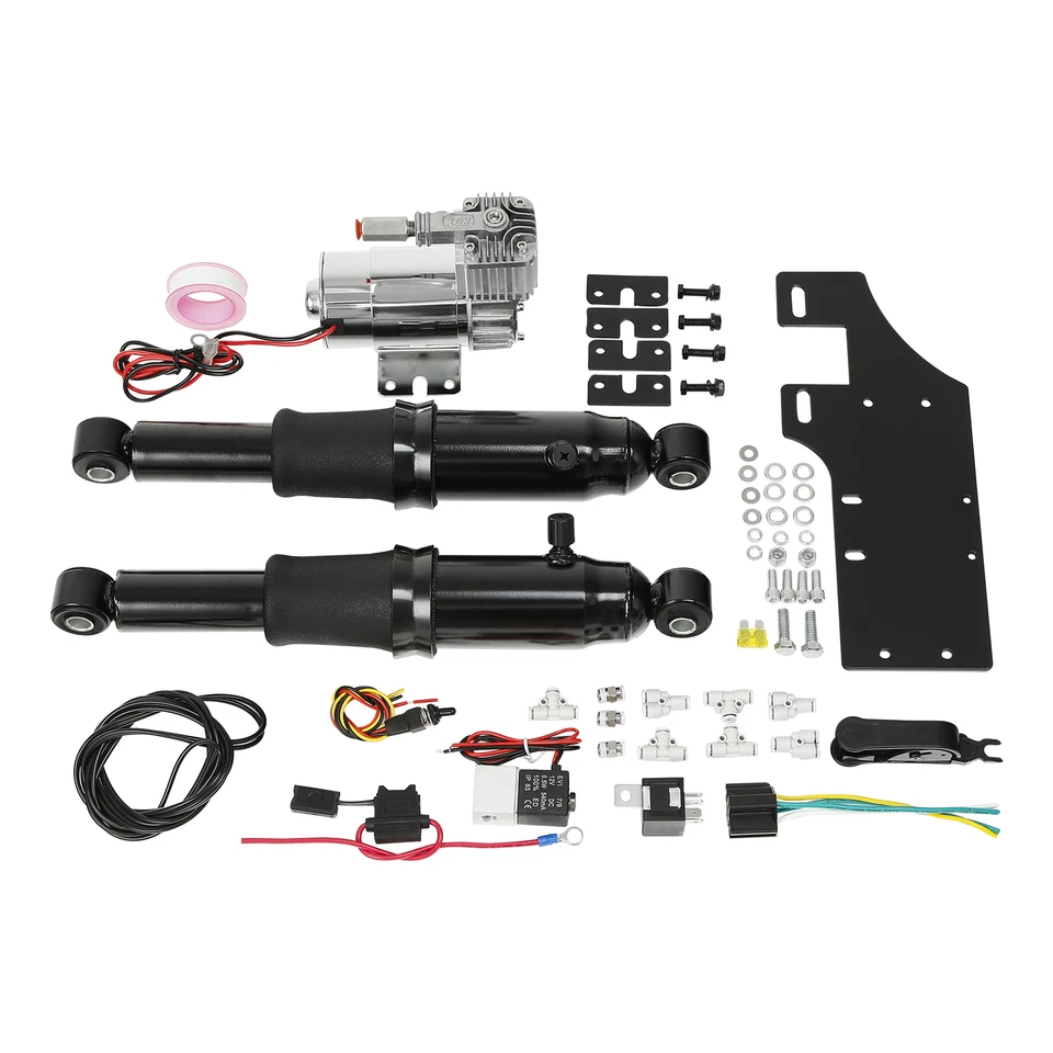 Rear Air Ride Suspension Fit For Harley Touring Electra Ultra Classic 1994-2024 - Image 2 of 4