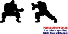 Street Fighter 15 Graphic Die Cut decal sticker Car Truck Boat Window Laptop 7"