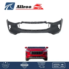 New For 2023 2024 Ford Escape Without Sensor Holes Plastic Front Bumper Cover