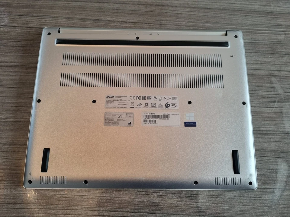 Ordinateur PORTABLE ACER Swift 3 SF313-52 i5 1035G1 8 Go 256 Go SSD FHD (1) - Photo 4/4