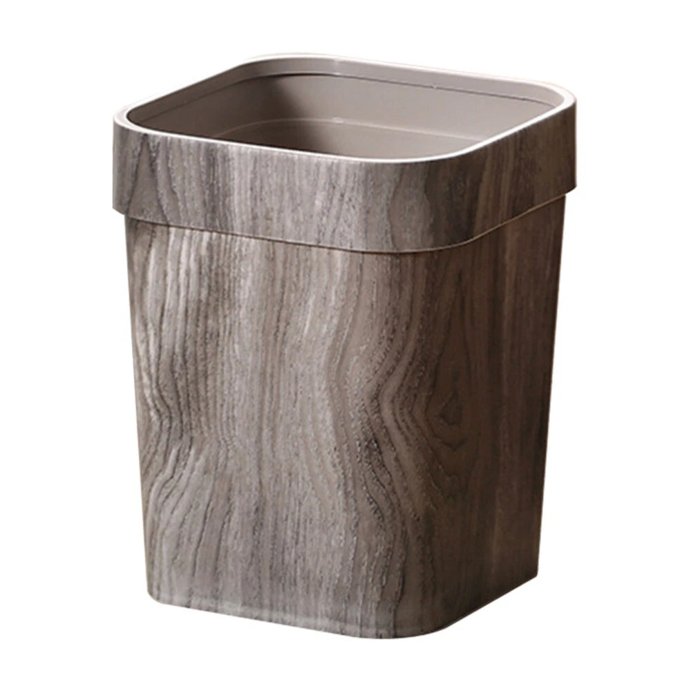 Wood trash sale can