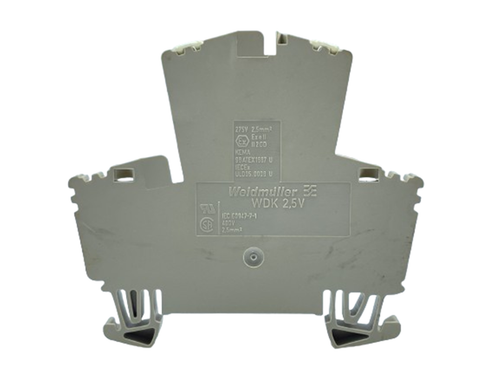 Weidmuller WDK 2.5V terminal End Bracket Clamp Block Splice Double-tier terminal