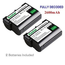 Kastar EL15 Battery for Nikon V1 D500 D600 D610 D750 D800 D800E D810 D810A D7000