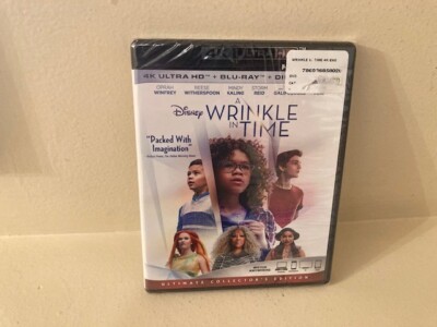 A WRINKLE IN TIME(ULTIMATE COLLECETOR'S EDITION 4K ULTRA HD + BLURAY BRAND NEW