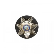 Triple K Star Clip On Badge Holder New 160