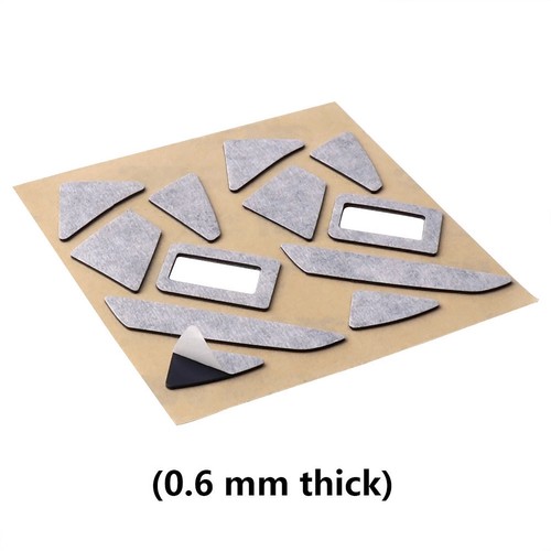 2Sets/Pcs Skates Feet Pads Replacement For Razer Basilisk Ultimate Mouse 0.6mm - Picture 7 of 8