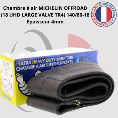 compatible avec/remplacement pour CHAMBRE A AIR 90/100-14-MX ULTRA RENFORCEE MICHELIN 2.5 mm- 125389