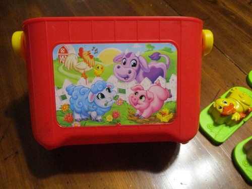 LeapFrog Farm Animal Mash-Up Bucket Music Sounds Education Learning Toy 5 Pairs - Picture 4 of 9