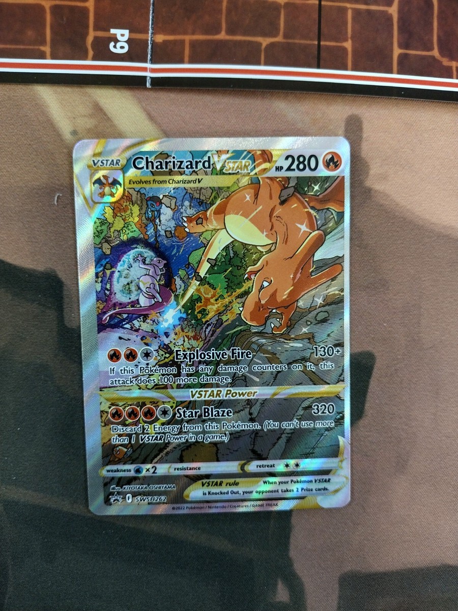 Charizard V Star miscut Promo | eBay