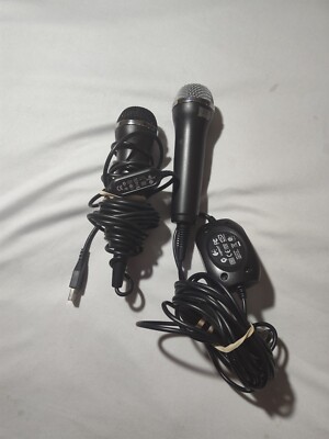 Rockband & Guitarhero Mic Lot of two untested