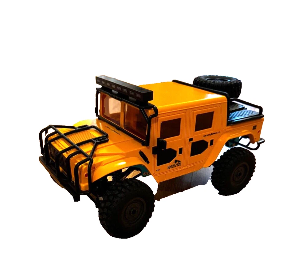 RC Off Road H1 HURTLE 4WD Crawler Full Proportional - Orange,  Open Box - Image 2 of 4