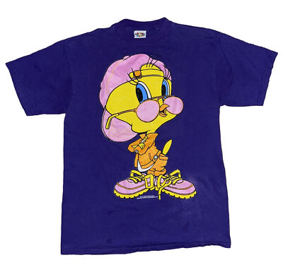 Vintage 1996 Looney Tunes Tweety Bird T-Shirt Size Large