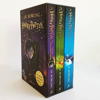 Harry Potter 1-3 Box Set: A Magical Adventure Begins By JK Rowling