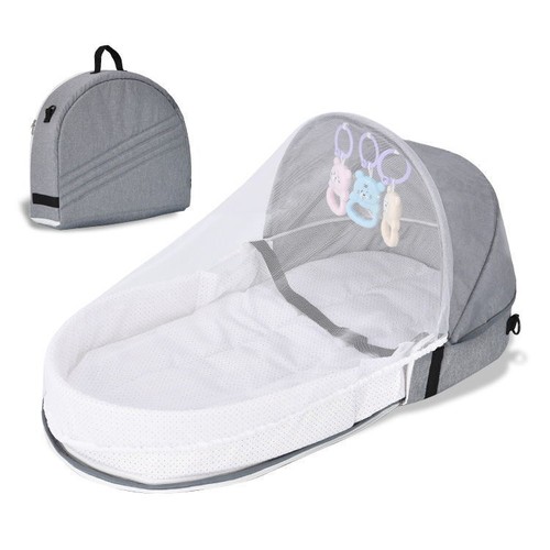 Portable Newborn Infant Baby Bed Bassinet Foldable Baby Travel Cot Crib Bed - Picture 10 of 13