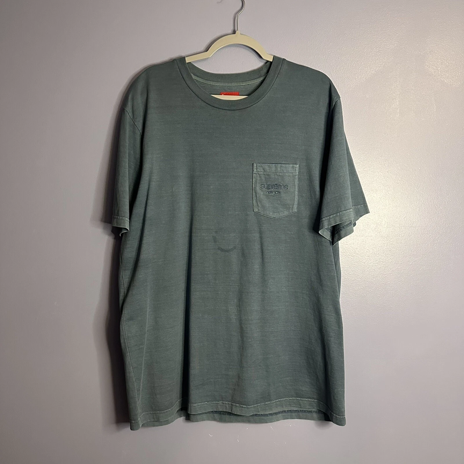 T shirt de poche premium Supreme New York taille XL