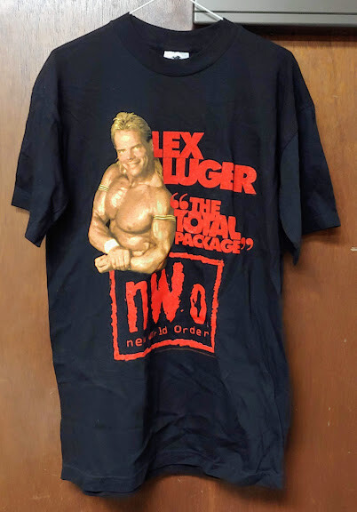 NEW Vintage WCW 1990s NWO Luger Wrestling T-Shirt Tank WWE WWF