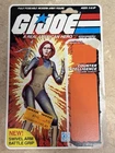 Rare 1982/83 GI Joe Scarlett Full Uncut File Card 20 Back. New Swivel Arm.