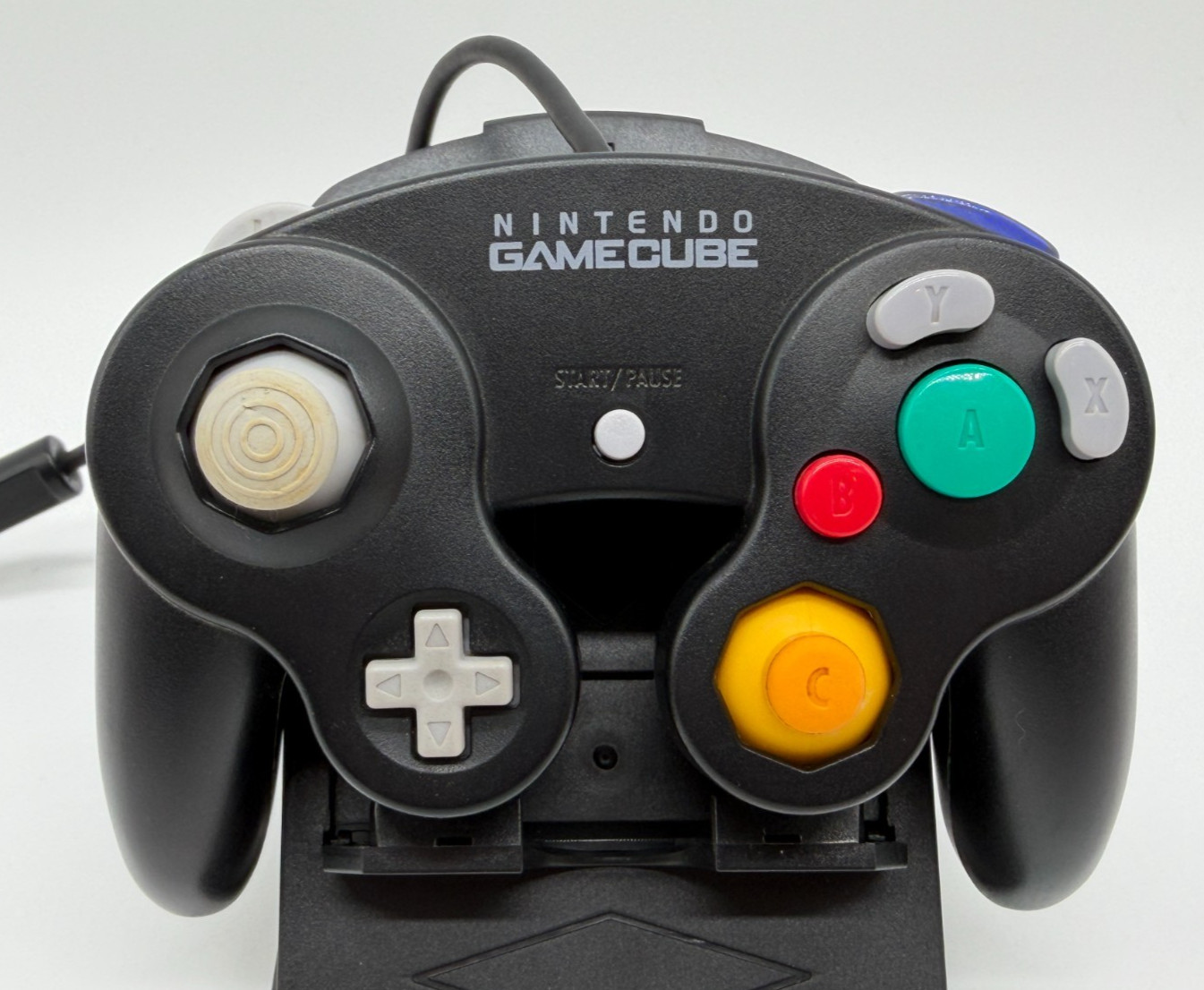 OFFICIAL Nintendo GameCube Wii U Controller DOL-003 Jet Black 8/10 Stick