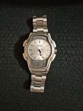 Vintage Casio AW-24 Module 2318 Analog Digital Quartz Men's Watch Not Running