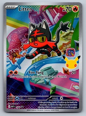 Litten Promo MEP ME: Mega Evolution Promo 044 NM Saboteri