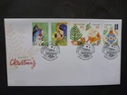 AUSTRALIA 2023 Christmas Set 5 Stamps First Day Cover