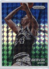 2014-15 Panini Prizm Blue & Green Mosaic Prizm George Gervin #219 HOF 14hk