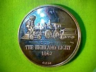 1867 1 OZ. Silver Round The Highland Light .999 Fine