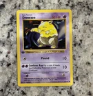Pokemon TCG Drowzee 49/102 Base Set Shadowless 1st Ed Regular Common 50 HP