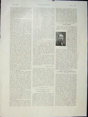 Original alter Vintage Druck Ville-De-Paris Relikte Artefakte Noziere Französisch 1931