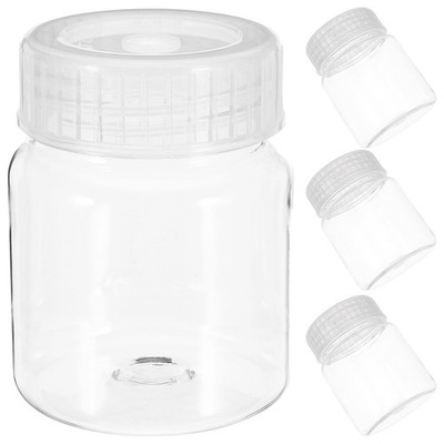 4 Pcs High Temperature Resistant Tissue Culture Bottle Lab Bottles