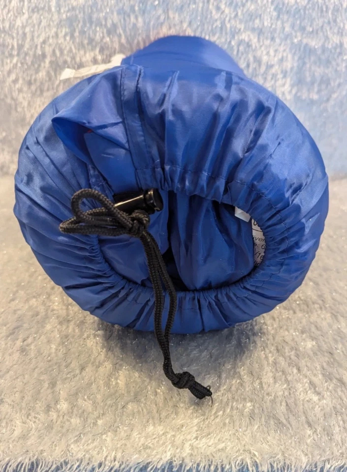 Ozark Trail Youth Warm Weather Sleeping Bag - Blue W Red Interior - 5'4"X 2'4" - Image 4 of 4