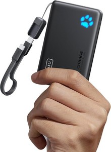 JUOVI Batterie Externe Charge Rapide, Batterie Externe 45w, Power Bank 20000mah, USB C Charger, PD et QC Charge 4-Ports, avec Affichage LED pour Samsung iPhone 16 15 Pro Laptop
