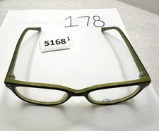 NEW MODERN OPTICAL ADVICE BLACK OLIVE AUTHENTIC EYEGLASSES FRAMES 53-18-135