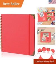 Joyberg Scrapbook 80 Pages, Scrapbooking Supplies 8 x 8 In, Scrapbook Album S...