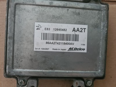 AA2T 12645482 Chevrolet Vauxhall Engine Ecu OPEL ACDELCO E83 12642927