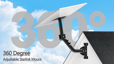 Gen 3 Family Mount for Starlink, Adjustable Wall/Roof Mounting Kit Compatible wi