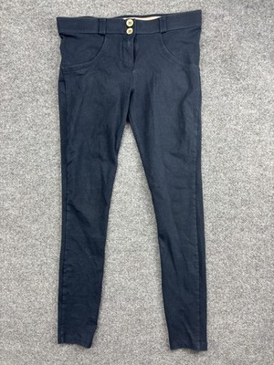 Freddy Pants Womens Medium Navy WR.UP Shaping Skinny Jeggings Stretch Mid Rise