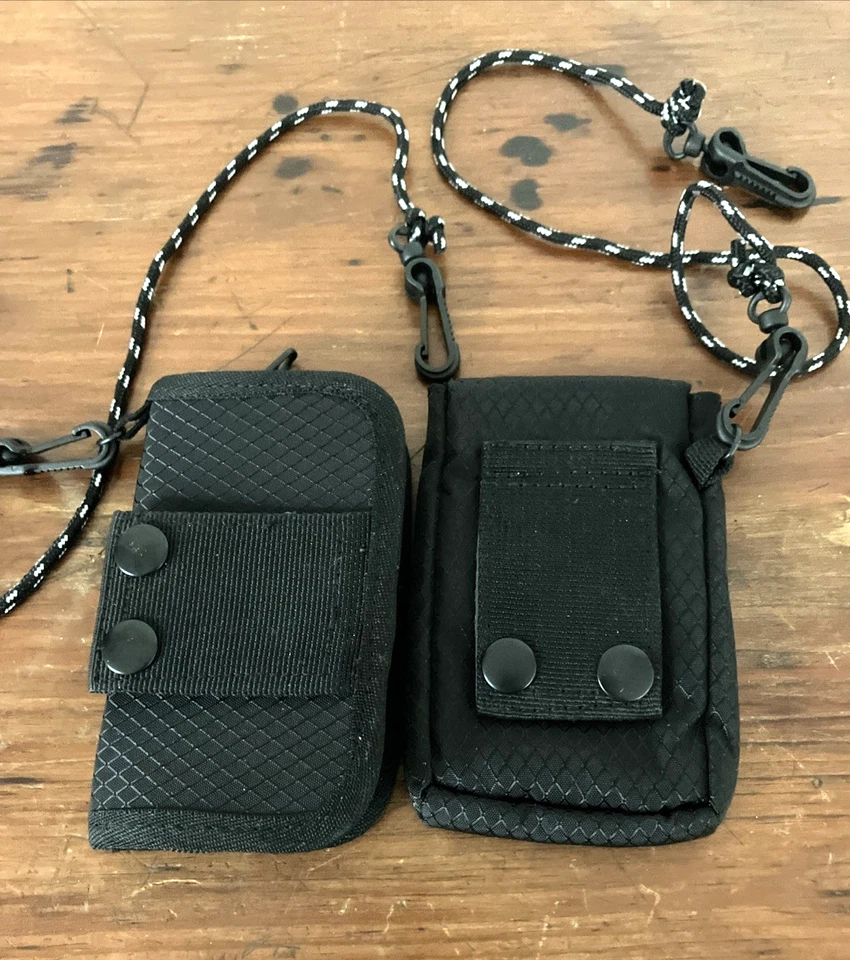 Bolsas acessórias para câmera Tenba cartões SD medidor de luz náilon pequeno com clipes preto - Imagem 4 de 4