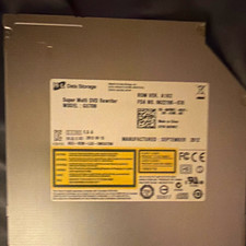 HP Internal Desktop Super Multi DVD Rewriter Data Storage Drive, Silver