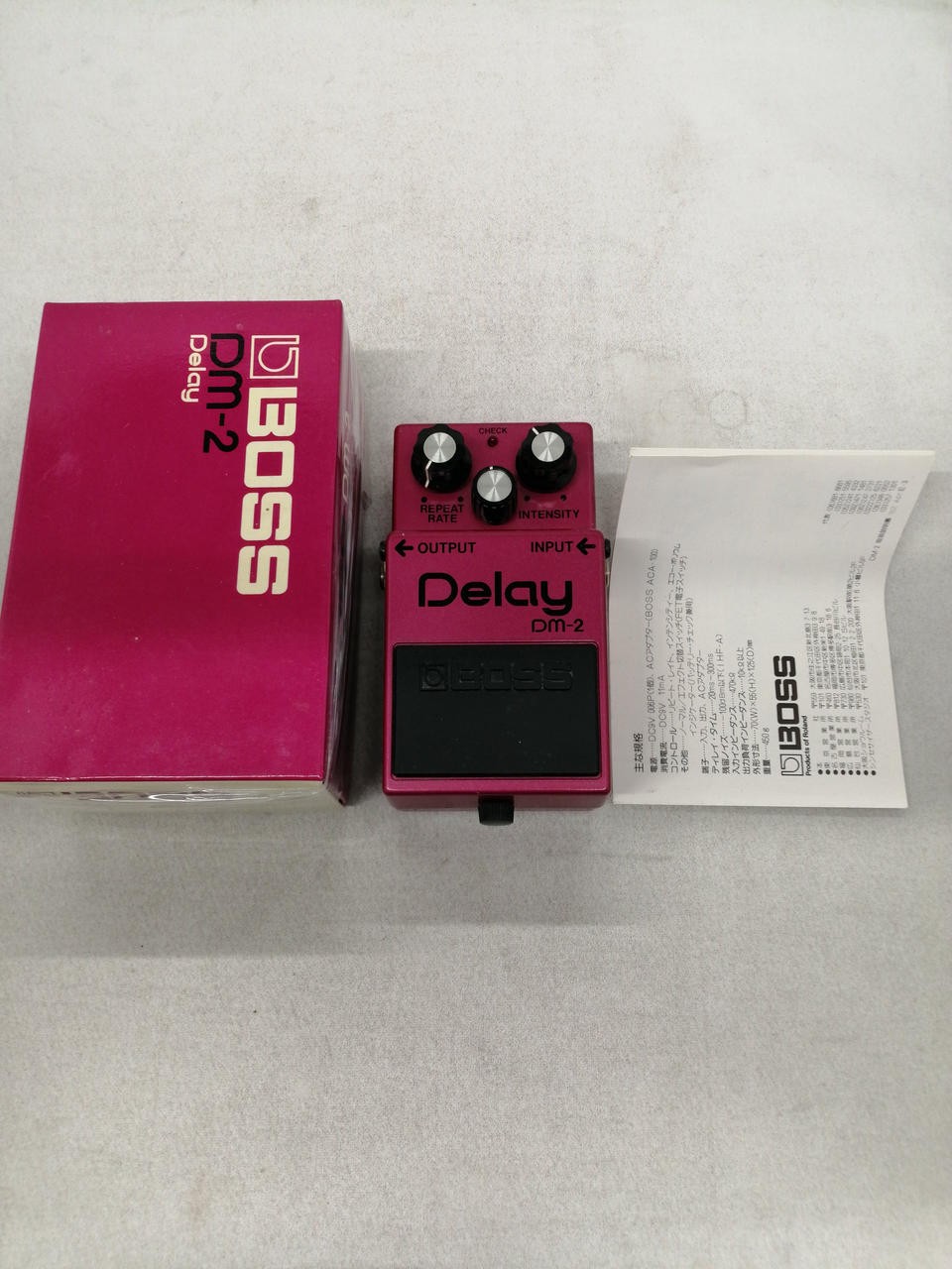 Pedal De Efectos De Retardo Boss DM-2, Usado, Chips Japoneses MN3205 MN3102