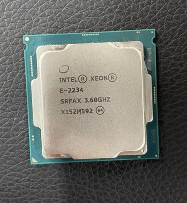 Intel Xeon E-2234 Processor CPU TRAY 8M Cache 3.60 GHz LGA1151