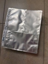 Print File Archival Preservers 4"x6" New Lot of 185 Sheets Hold 6 Each 46-6P